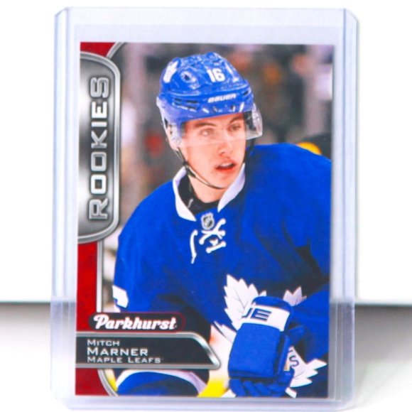 Mitch Marner Parkhurst Red Rookie Card 2016/2017 Toronto Maple Leafs Card #390 - Picture 1 of 4